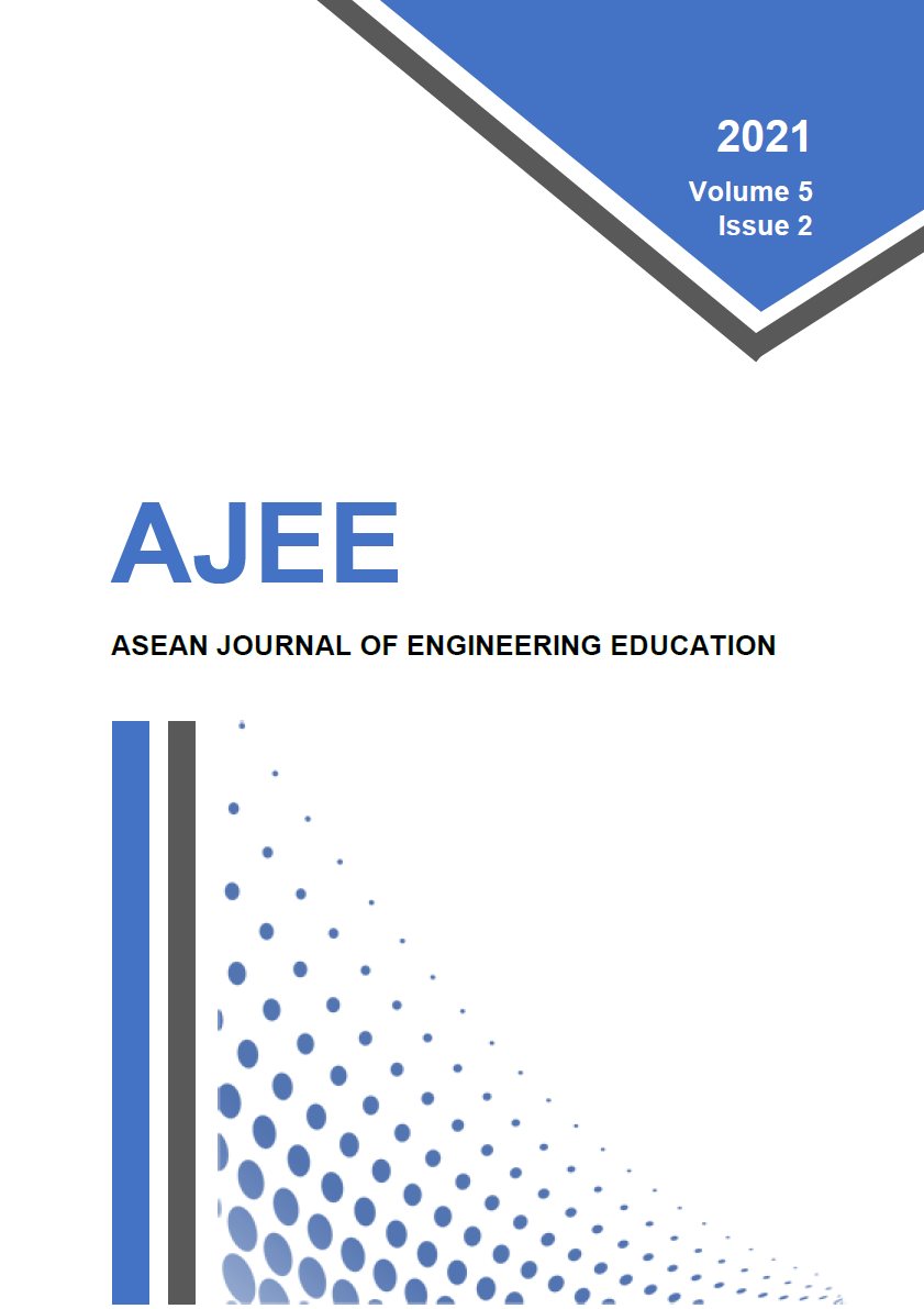 					View Vol. 5 No. 2 (2021): ASEAN Journal of Engineering Education
				