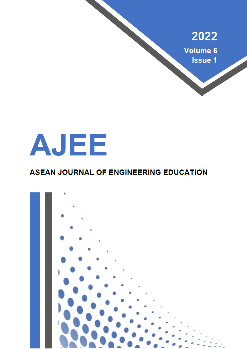 					View Vol. 6 No. 1 (2022): ASEAN Journal of Engineering Education
				