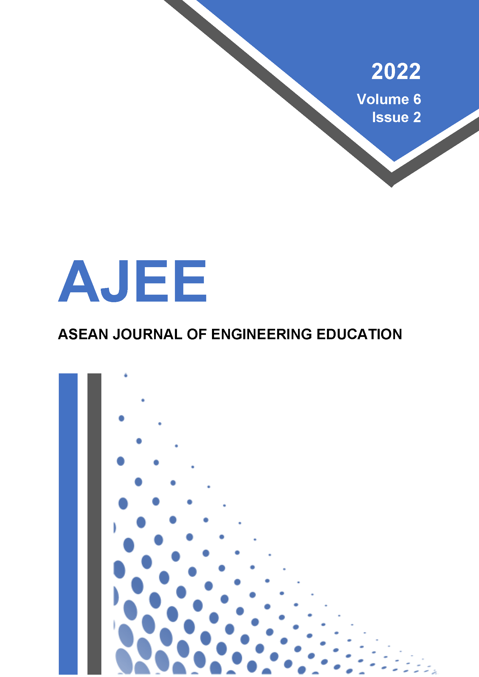 					View Vol. 6 No. 2 (2022): ASEAN Journal of Engineering Education
				